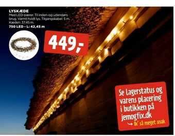 jem & fix Lyskæde tilbud