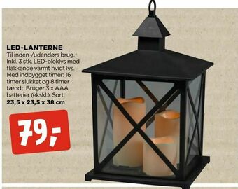jem & fix Led-lanterne tilbud