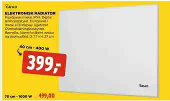 Elektronisk radiator
