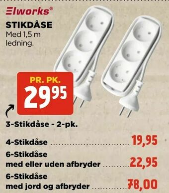 jem & fix Stikdåse tilbud