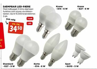 jem & fix Dæmpbar led-pære tilbud