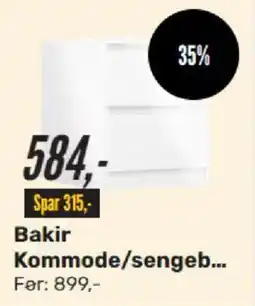 My Home Bakir kommode/sengeb tilbud
