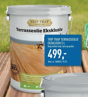 Trip trap terrasseolie eksklusiv 5 l