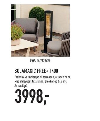 Johannes Fog Solamagic free+ 1400 tilbud
