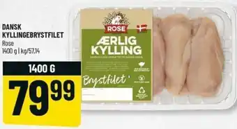 Løvbjerg Dansk Kyllingebrystfilet 1400 g tilbud