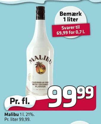 Fleggaard Malibu tilbud