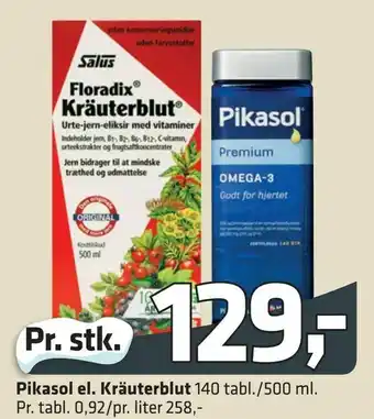 Fleggaard el. Kräuterblut Pikasol tilbud