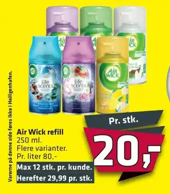 Fleggaard Air Wick refill tilbud