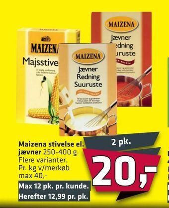 Fleggaard Maizena stivelse el. jævner tilbud