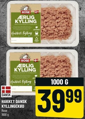 Løvbjerg Hakket Dansk Kyllingekød 1000g tilbud