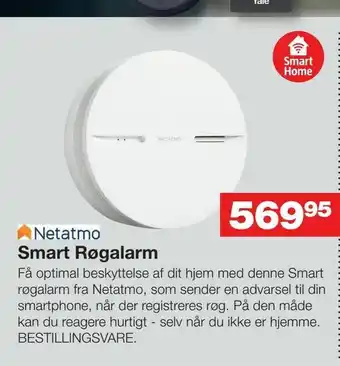 Bauhaus Smart Røgalarm tilbud