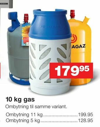 Bauhaus 10 kg gas tilbud