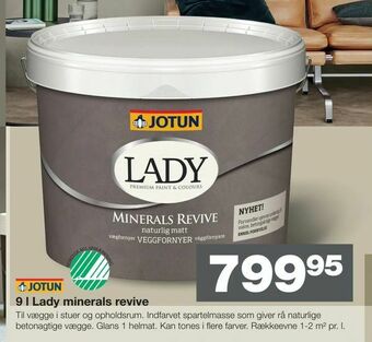 9 l Lady minerals revive