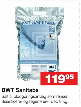Bauhaus BWT Sanitabs tilbud