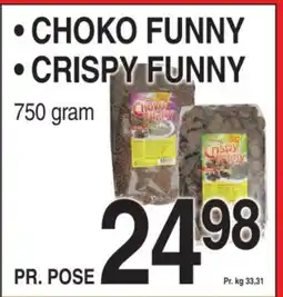 Choko funny , Crispy funny