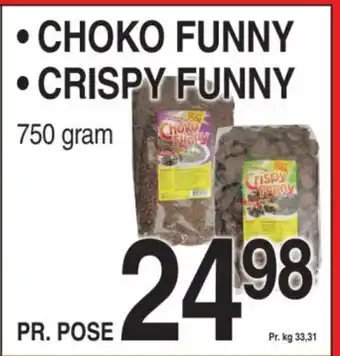 ABC Lavpris Choko funny , Crispy funny tilbud