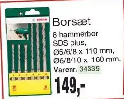 BOSCH Borsæt