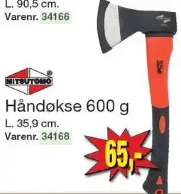 Harald Nyborg MITSUTOMO Håndøkse 600 g tilbud