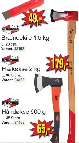 Harald Nyborg MITSUTOMO Flækøkse 2 kg tilbud