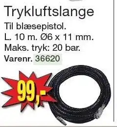 Harald Nyborg Trykluftslange tilbud