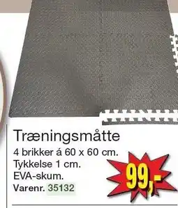 Harald Nyborg Træningsmåtte tilbud
