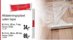 Harald Nyborg Afdækningsplast uden tape tilbud