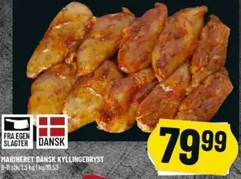 Marineret Dansk Kyllingebryst