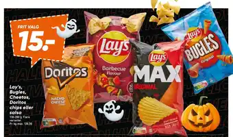 Bilka Lay’s, Bugles, Cheetos, Doritos chips eller salsa tilbud