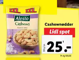 Lidl Cashewnødder tilbud