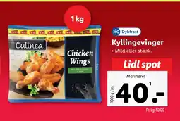 Lidl Kyllingevinger tilbud