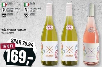 Løvbjerg Vina Tendida Moscato 75 cl tilbud