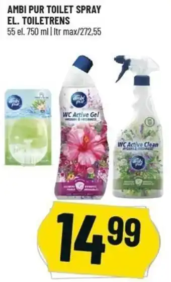 Ambi Pur Toilet Spray El. Toiletrens 55 el.