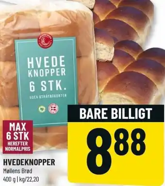 Løvbjerg Hvedeknopper 400g tilbud
