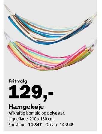 Biltema Hængekøje tilbud