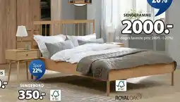 JYSK STUBBERUP SENGERAMME tilbud