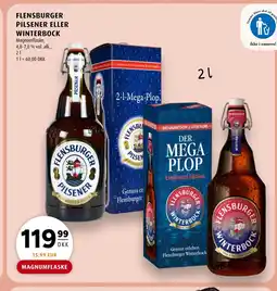 Scandinavian Park FLENSBURGER PILSENER ELLER WINTERBOCK tilbud