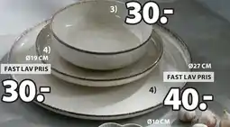 JYSK FERDUS TALLERKEN tilbud