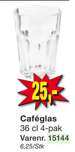 Harald Nyborg Caféglas tilbud