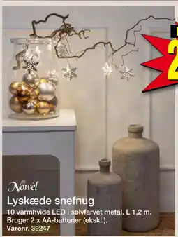 Harald Nyborg Lyskæde snefnug tilbud