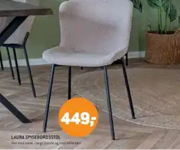 XL-BYG Laura spisebordsstol tilbud