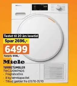 Power TØRRETUMBLER tilbud