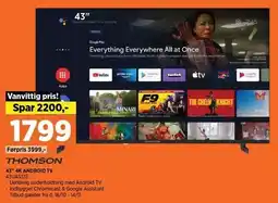 43'' 4K ANDROID TV
