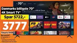 Power 70'' 4K ANDROID TV tilbud