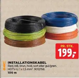 jem & fix INSTALLATIONSKABEL tilbud