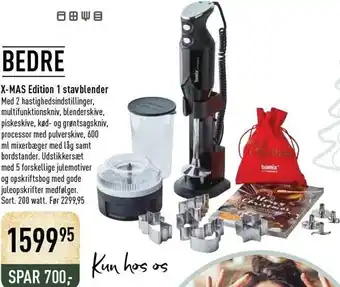 Imerco X-Mas Edition 1 Stavblender tilbud