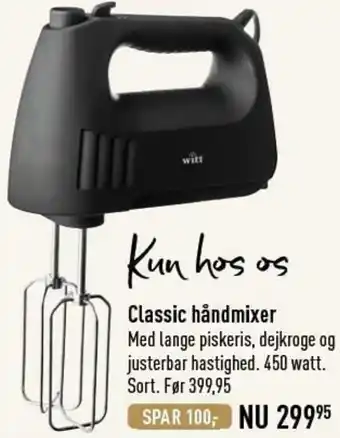 Imerco Classic Håndmixer tilbud