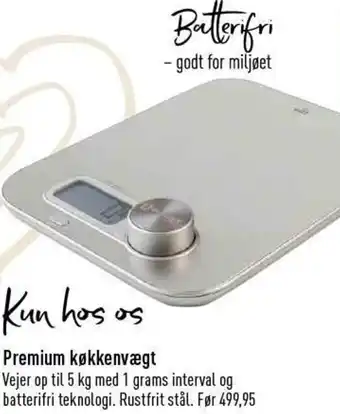 Imerco Premium Køkkenvægt tilbud