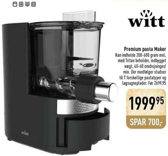 Imerco Premium Pasta Maker tilbud