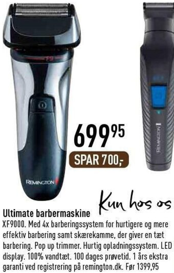 Ultimate Barbermaskine
