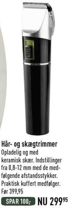 Imerco Hår-og Skægtrimmer tilbud